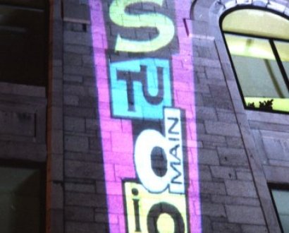 studio logo projection